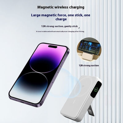 Digital Magnetic Wireless Power Bank Mobile