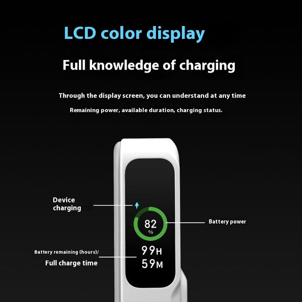 Digital Magnetic Wireless Power Bank Mobile